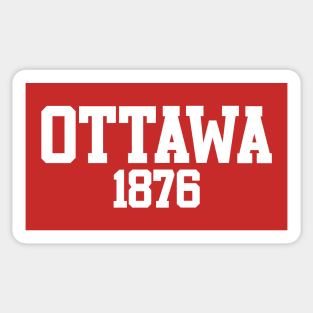 Ottawa 1876 (Red) Sticker